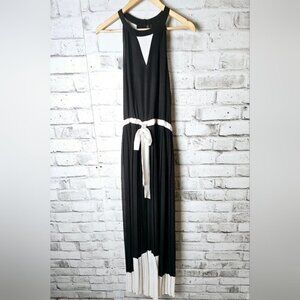 Max Studio Black and White Maxi Dress